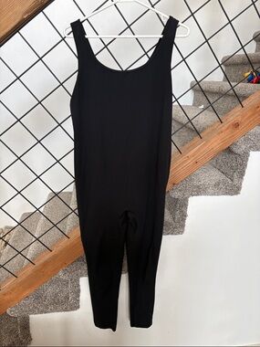 Isabel Maternity by Ingrid & Isabel Black Sleeveless Maternity Jumpsuit